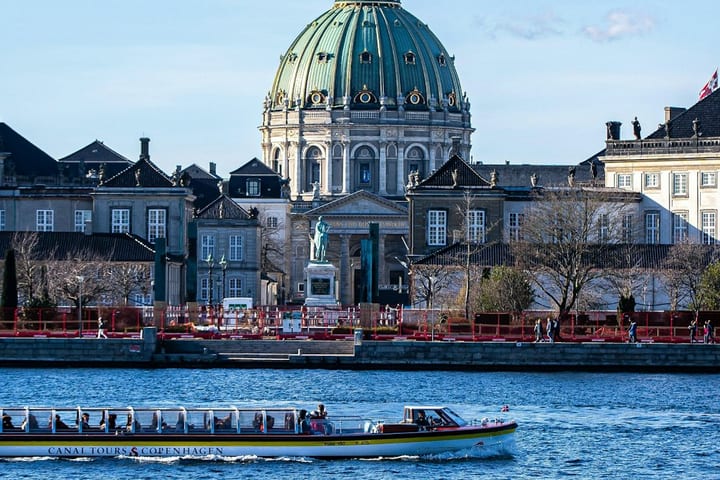 Canal Boat Tour in Copenhagen