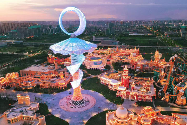 陕西西安《丝路欢乐世界》游乐园门票