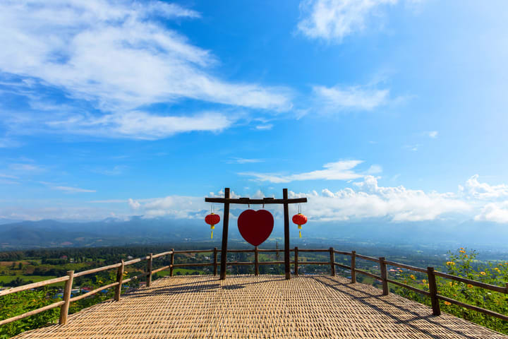从清迈出发的拜县精华私人一日游