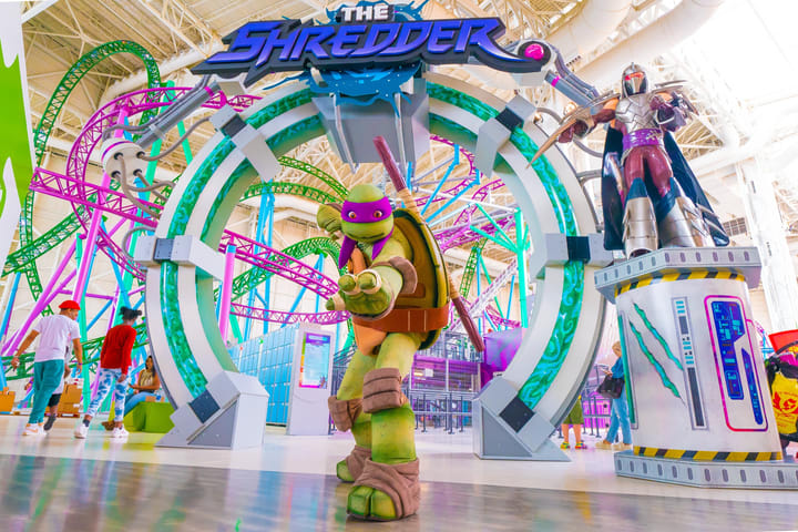 Tiket Nickelodeon Universe Theme Park di New Jersey