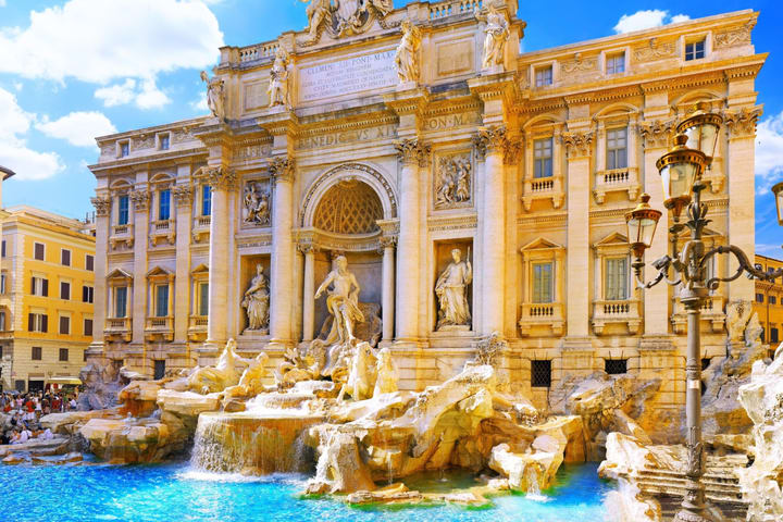 Trevi Fountain Access Ticket with Optional Underground Guided Tour