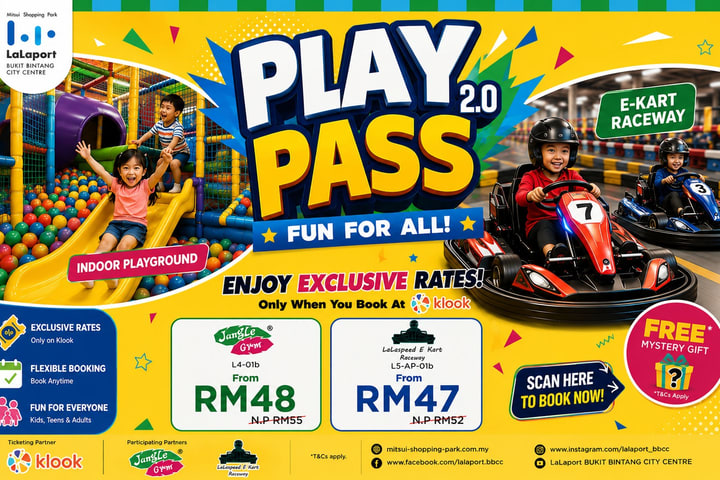 LaLaport Play Pass di Kuala Lumpur