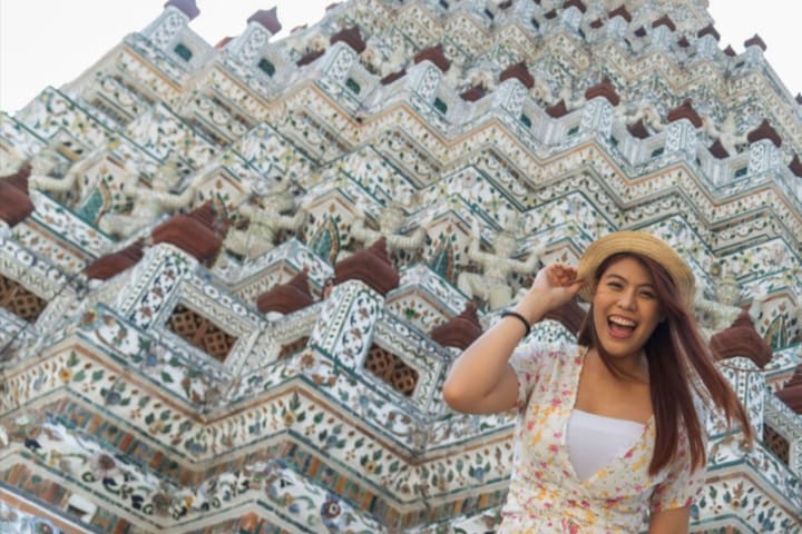 Tur Terpandu Setengah Hari Bangkok Grand Palace Wat Arun dengan Perahu