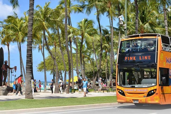 Waikiki Trolley Pass di Hawaii