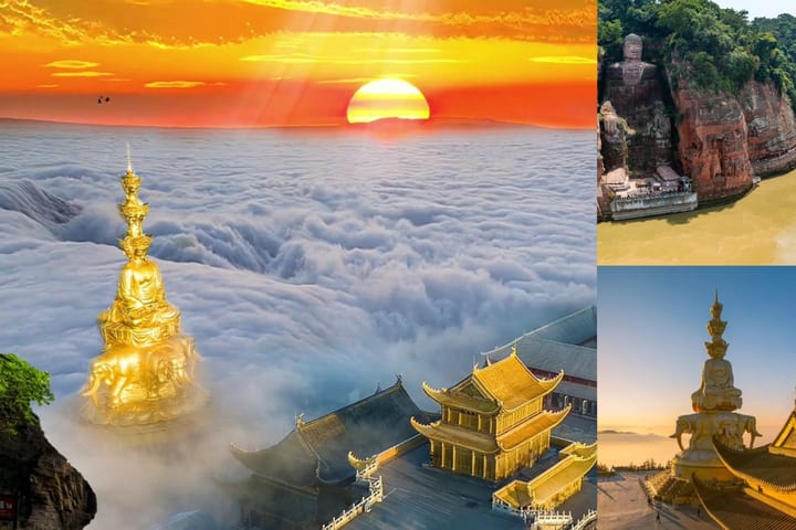 Tur 2 Hari Gunung Emei Chengdu & Leshan Giant Buddha