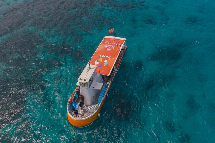 Pingtung: Xiaoliuqiu Explore Lamei Glass Bottom Boat Semi-Submarine Experience & Ocean Discovery