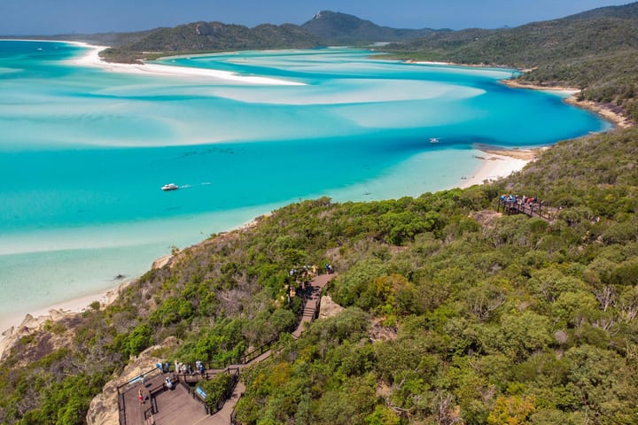 Whitehaven Beach and Hill Inlet Full Day Cruise