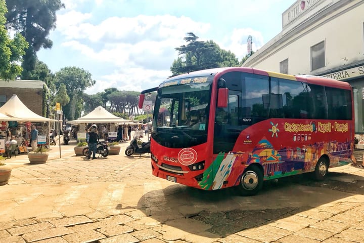 Round-Trip Shuttle Bus to Pompeii