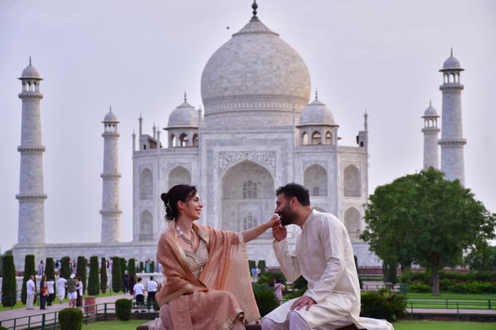 Dari Delhi/Agra/Jaipur : Taj Mahal, Agra Fort, dan Baby Taj Tour