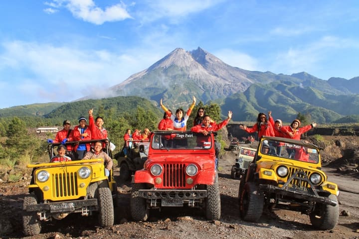 4天3夜日惹默拉皮火山和婆罗浮屠之旅（含住宿）