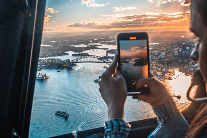 Helicopter Flight Tour di Sydney Harbour