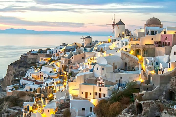 Akrotiri Day Tour dari Santorini dengan Sunset di Oia