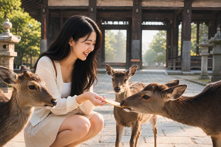 Wakayama Castle x Kuroshio Market x Nara Deer Park x Todai-ji