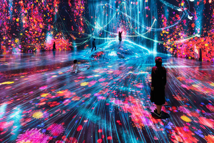 teamLab 无界美术馆门票：MORI Building DIGITAL ART MUSEUM