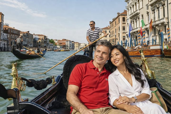 Grand Canal Romantic Gondola Ride di Venesia
