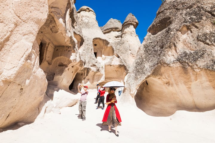 Historical Cappadocia Red Tour dengan Makan Siang dan Tiket Masuk