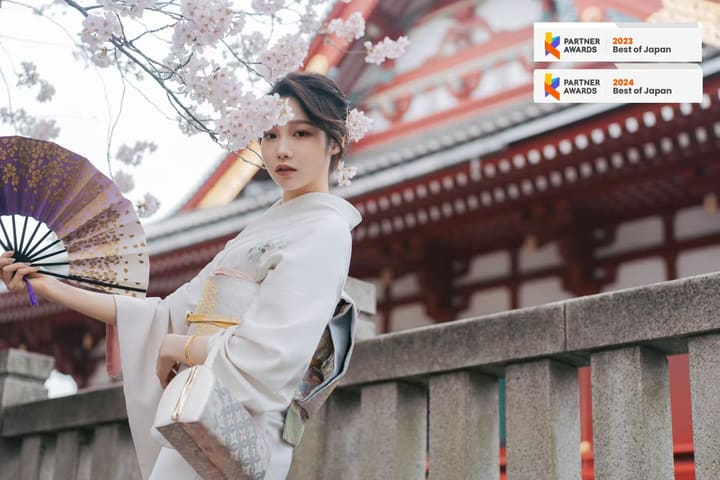 Asakusa Kimono&Yukata Rental at Kimono Miyabi Asakusa in Main Branch