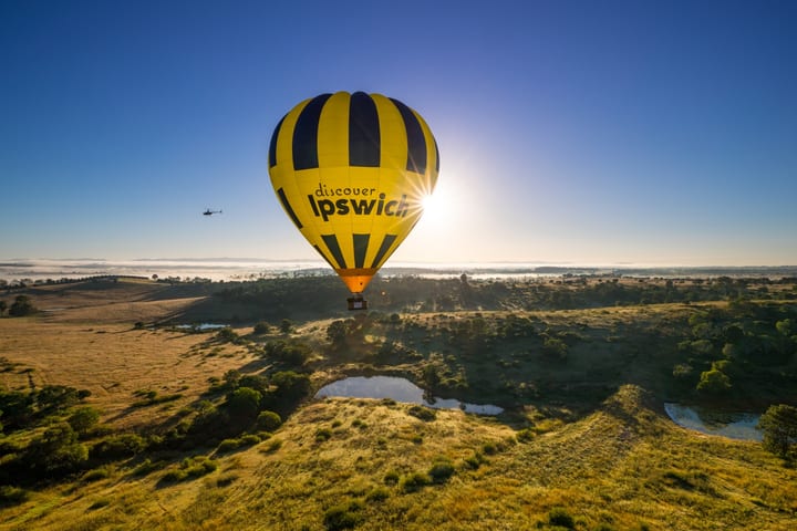 1-Hour Small Group Hot Air Balloon Flights in Brisbane