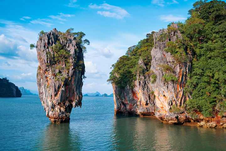 Tur Kano Laut & Pulau Teluk Phang Nga dengan Kapal Pesiar
