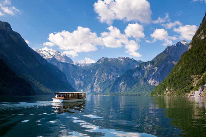 Königssee Boat Trip & Berchtesgaden Private Day Trip dari Salzburg