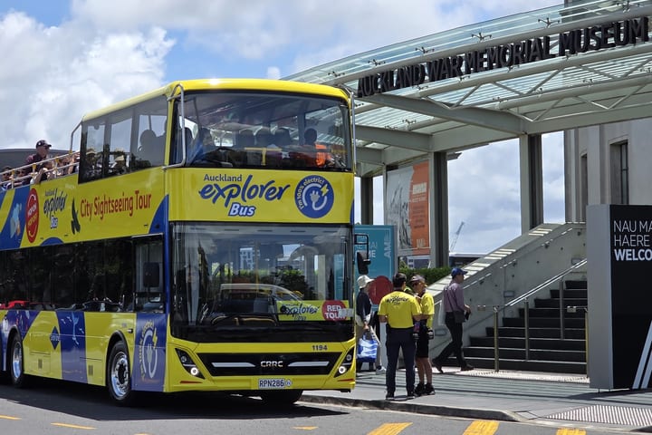 Auckland Explorer Bus Hop On Hop Off Bus Pass
