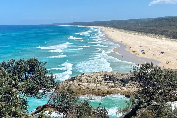 Tur Matahari Terbenam Butik Pulau North Stradbroke