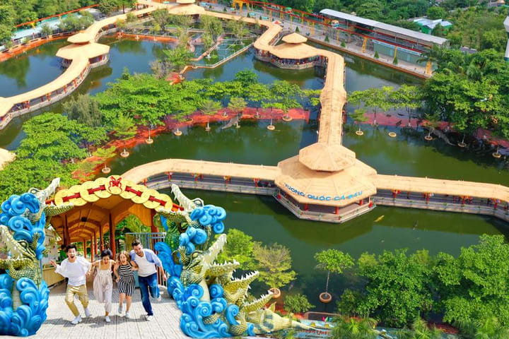 越南仙泉主题乐园门票（Suoi Tien Theme Park）