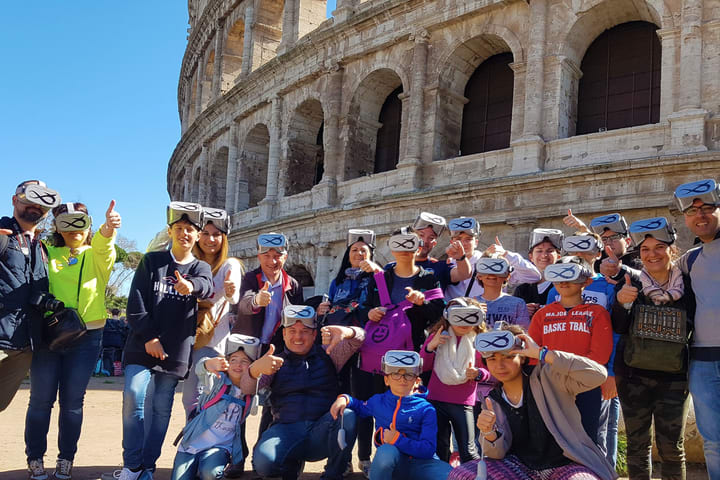 Colosseum ticket with virtual reality experience in Rome