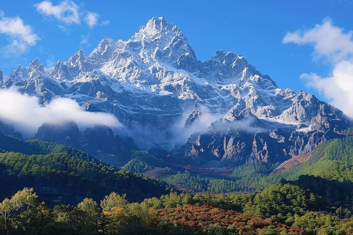 Tur sehari ke Gunung Salju Yulong, Lijiang, Yunnan
