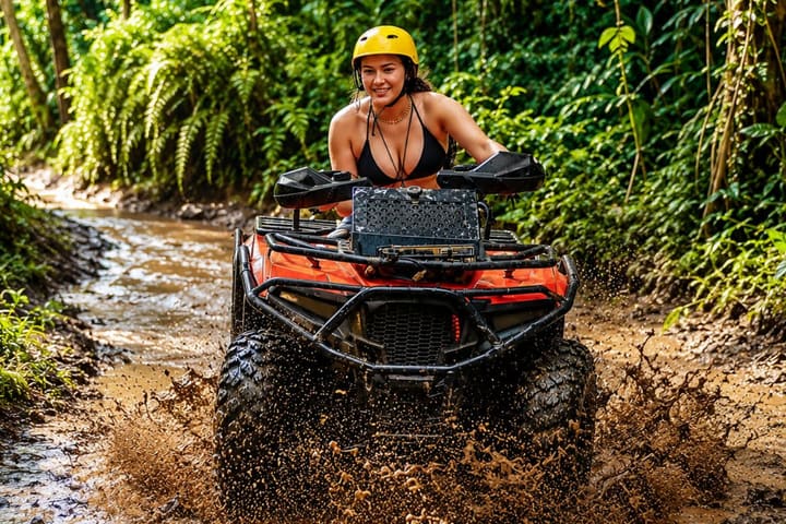 Ubud ATV Ride, Rafting Experience, dan Rice Terrace