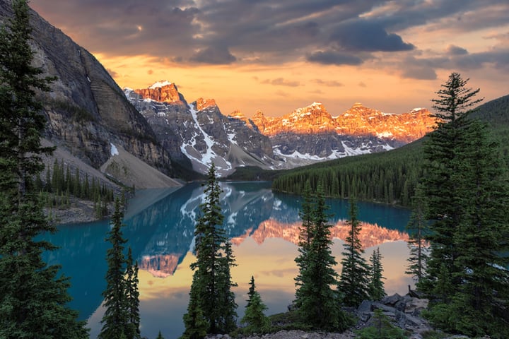 Tur Matahari Terbit 3 Jam Moraine Lake dari Banff dan Canmore