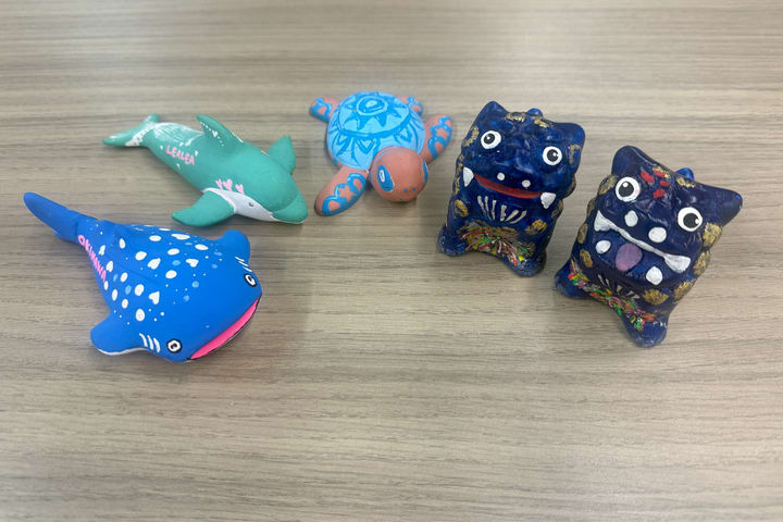 绘画体验：风狮爷、鲸鲨、海豚、海龟