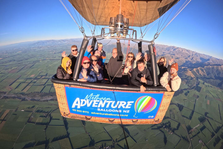 Hot Air balloon Flights from Methven, Mt Hutt Village