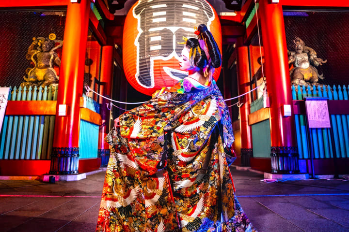 Japanese-style Dance Cabaret Show - Asakusa Kaguwa - Performance Ticket (Tokyo)