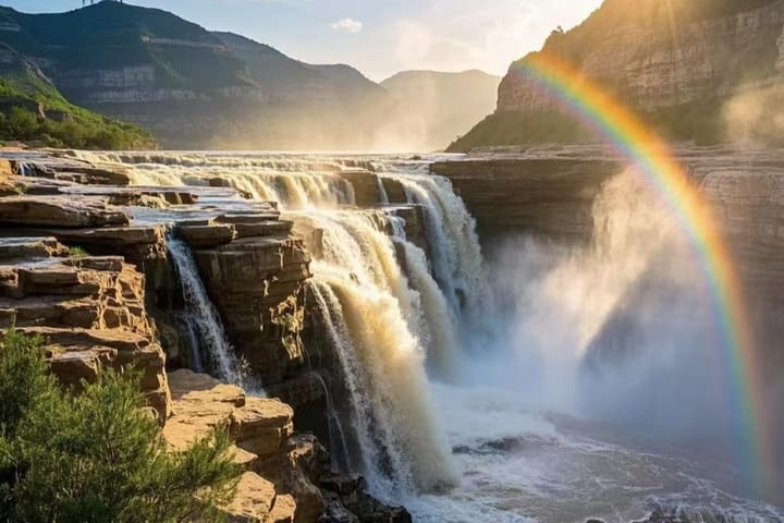 Xi'an Hukou Waterfall Full-Day Big Group Tour