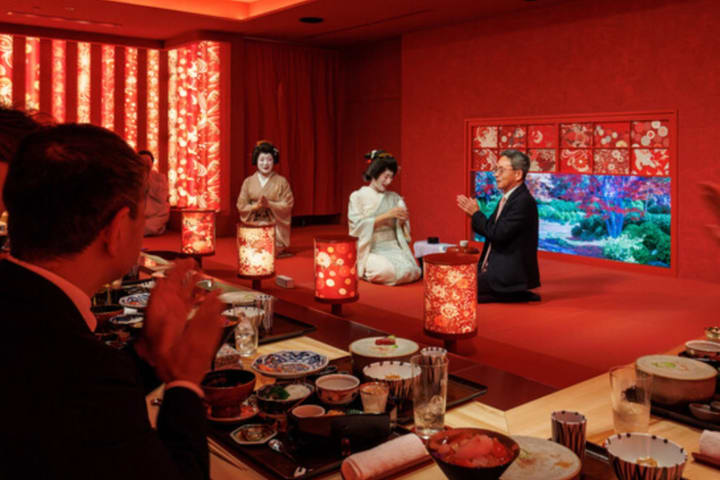 东京日式料理和艺伎表演文化体验