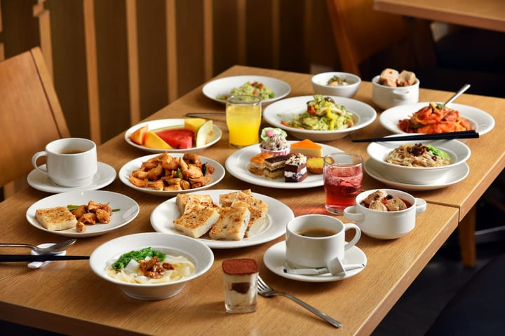 Yuan Vegetarian Restaurant-MRT Fuzhong Station-Buffet