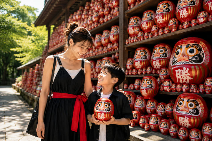 Tur Sehari Klasik Kyoto Nara: Dinding Daruma Kuil Katsuoji & Hutan Bambu Arashiyama & Taman Nara (Berangkat dari Osaka)