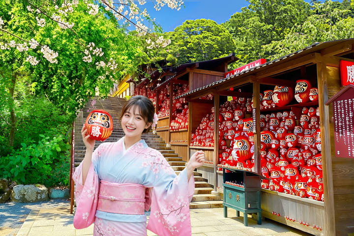 【大阪&京都名胜景点一日游】胜尾寺祈愿&金阁寺巡礼&岚山渡月桥&和服森林&竹林小径&野宫神社（大阪或京都出发）