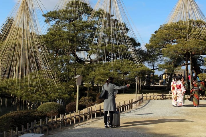 金泽艺妓与武士私人一日游