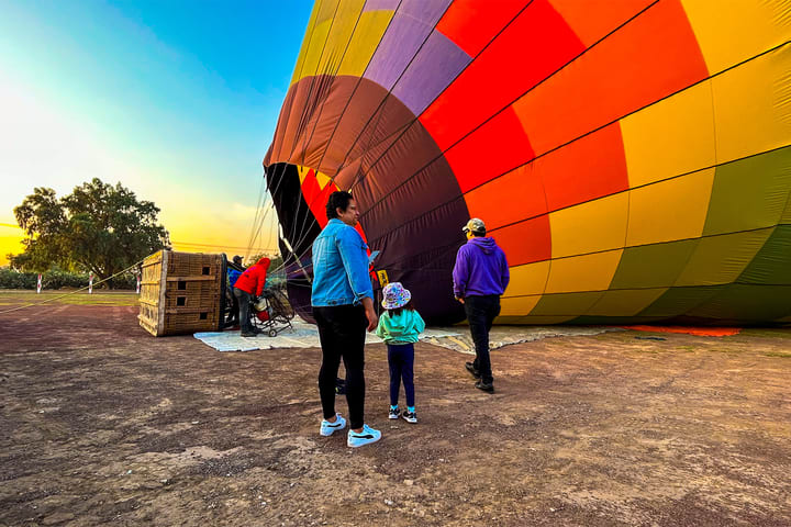 Balloon Ride with Teotihuacan & Basilica of Guadalupe Guided Tour