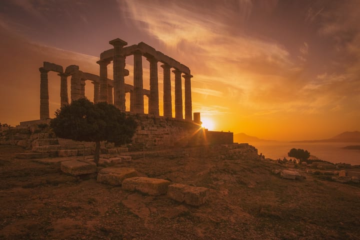 Cape Sounion dan tur Temple of Poseidon dari Athena