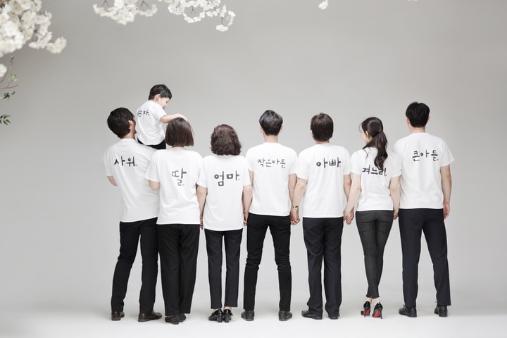 首尔 9 Studio 韩式家庭写真体验