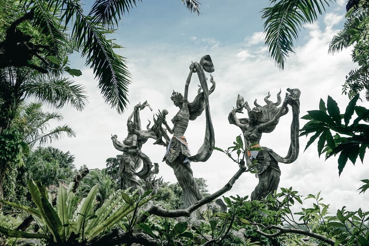 乌布Taman Dedari餐厅用餐体验