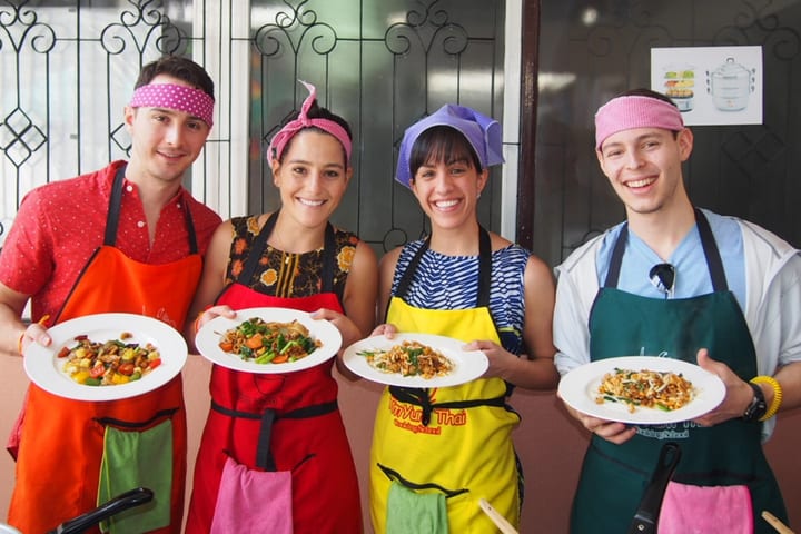 Home Cooking Class with Market Tour di Chiang Mai by Tom Yum Thai
