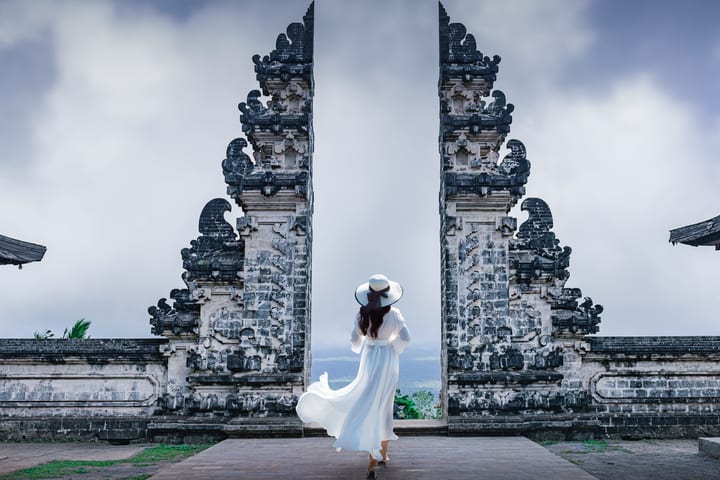 Bali Gate of Heaven, Blue Lagoon Snorkeling or Rafting All-Inclusive