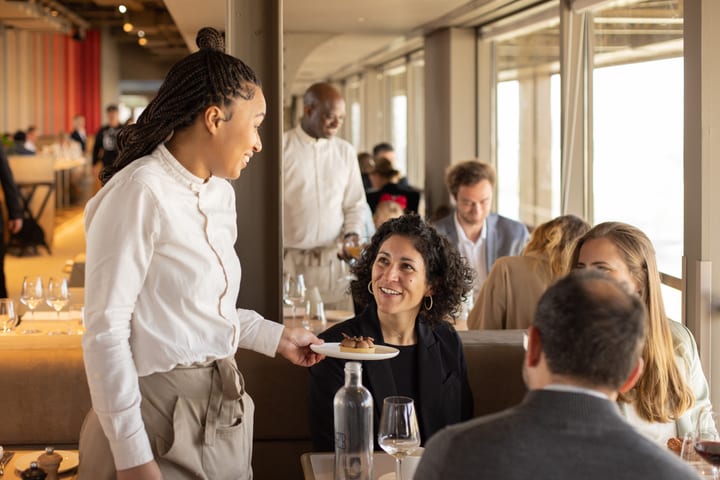 Eiffel Tower Madame Brasserie Lunch Experience with Priority Access