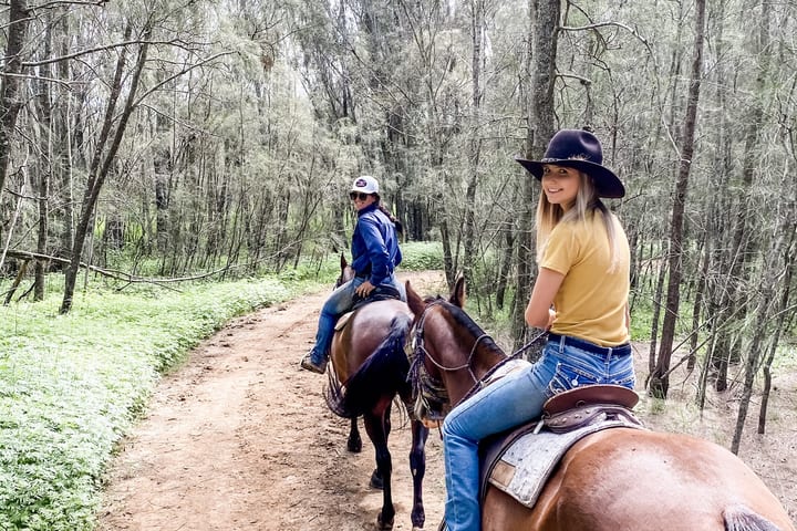 Horseback Bushland Trail Ride di Hunter Valley