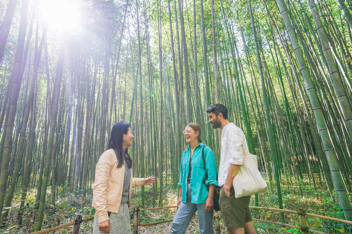 Tur Jalan Kaki Berpemandu Setengah Hari Hutan Bambu & Taman Arashiyama Kyoto