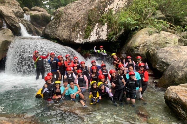 Air Terjun Shanzhi/Sungai Tanpa Nama/Air Terjun Jin Yue, Sungai Lupi - Pengalaman Canyoning Setengah Hari